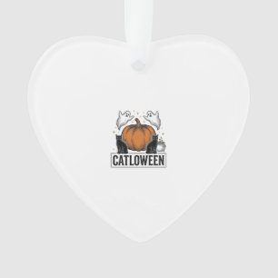 Chatoween Chat Noir Fantôme Halloween Conception V