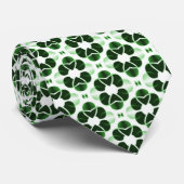 Chatoyante Cravate de glam, Hunter Green (Roulé)