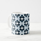 Chatoyante Mug Glam, Bleu de minuit (Devant gauche)
