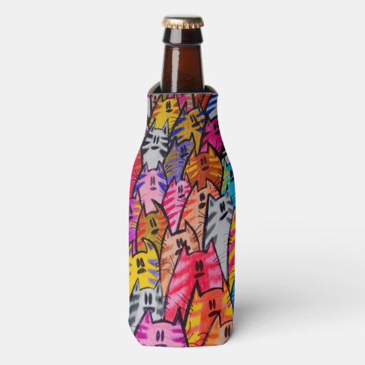 Chats 05 Glacière bouteille (Bottle Devant)