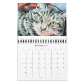 Chats 2011 de calendrier (Feb 2027)