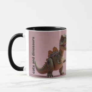 Chats-a-Tonic Chats et Dinosaures Mug