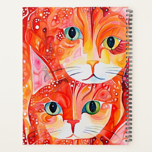 Chats Abstraits (Dos)