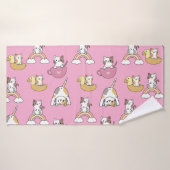 Chats Adorables (Serviette de bain)