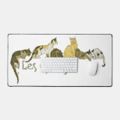 Chats, Alexandre Steinlen (Clavier et souris)