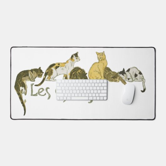 Chats, Alexandre Steinlen (Clavier et souris)