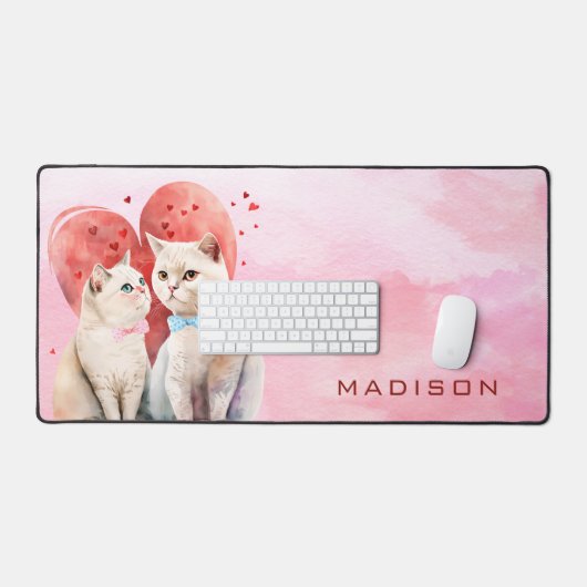 Chats amoureux (Clavier et souris)