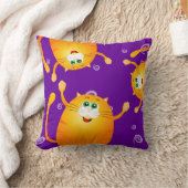 Chats amusants, coussin (Couverture)