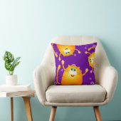 Chats amusants, coussin (Chaise)