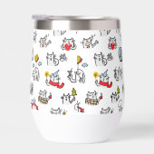 Chats amusants, lait et magie. (Droite)