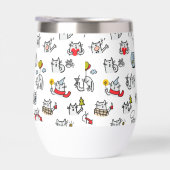 Chats amusants, lait et magie. (Droite)