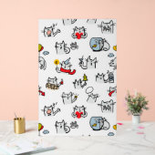 Chats amusants, lait et magie (Mariage)