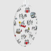 Chats amusants, lait et magie. (devant)