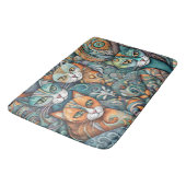 chats apaisants 2 tapis de bain (Angle)