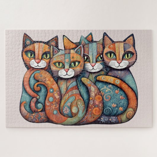 chats apaisants 3 puzzle (Horizontal)