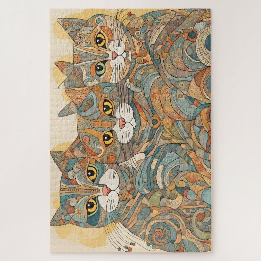 chats apaisants 4 puzzle (Vertical)