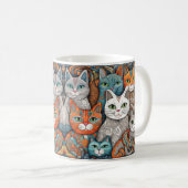 chats apaisants tasse de café (Devant droit)