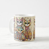 chats apaisants tasse de café (Devant gauche)