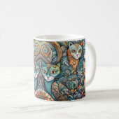 chats apaisants tasse de café (Devant droit)