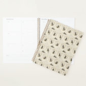 Chats Art Déco Élégants - Beige (Devant avec enveloppe)