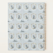 Chats Art Déco Élégants - Gris Clair (Dos)