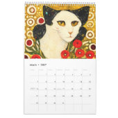 Chats Art Nouveau – Calendrier 2026 (Mar 2027)