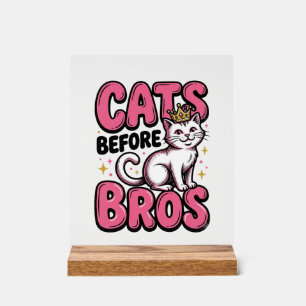 Chats avant frères conception de t-shirt vintage d