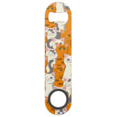 Chats blancs et gingembre motif yeux verts yeux bl (Dos)