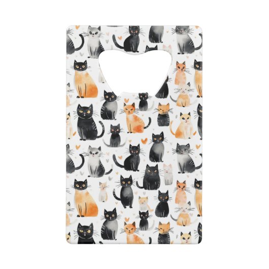 Chats blancs oranges noirs (Dos)