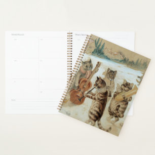 Chats Carol Chant de Louis Wain