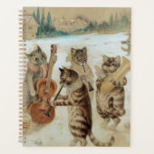 Chats Carol Chant de Louis Wain (Devant)