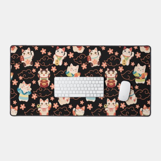 Chats chanceux Maneki Neko (Clavier et souris)