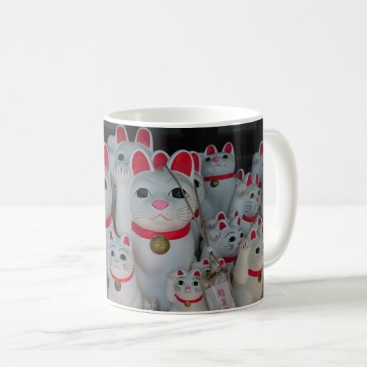 Chats chanceux Mug (Devant droit)