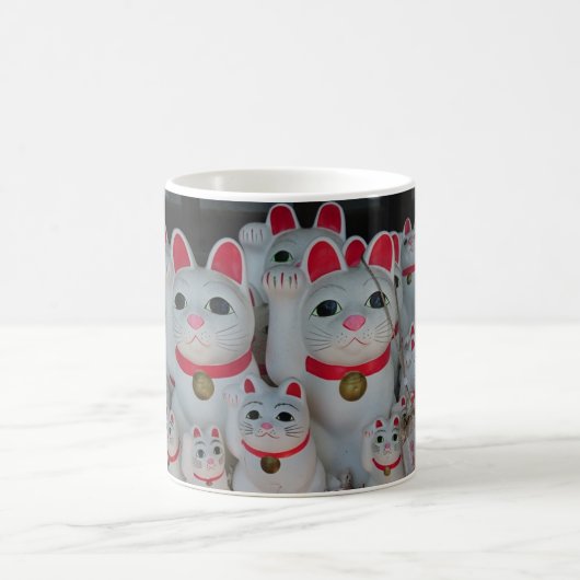 Chats chanceux Mug (Centre)