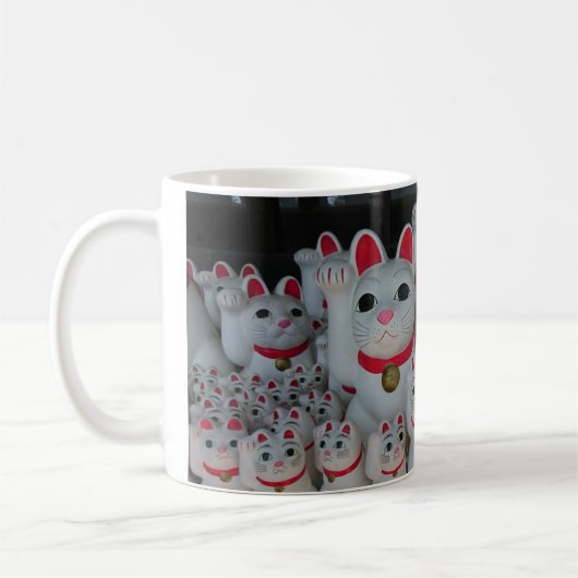 Chats chanceux Mug (Gauche)