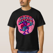 CHATS CHAT ROCK AVEC T-SHIRTS GUITARE (Devant)