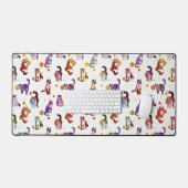 Chats colorés (Clavier et souris)