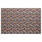 Chats colorés tissu Motif (Yard)