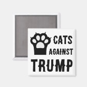 Chats contre Trump Refrigerator Magnet (Recto/Verso)