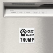 Chats contre Trump Refrigerator Magnet (In Situ (Lave-vaisselle))