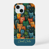 Chats cool aquarelle coloré (Verso)
