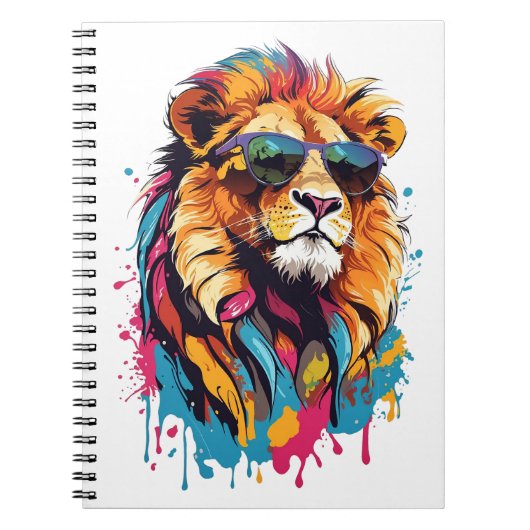 Chats cool : Le Carnet de Lion (Devant)