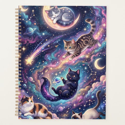 Chats cosmiques parmi les étoiles (Devant)
