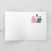 Chats Cosy Cartes de Noël Rétro (Intérieur)