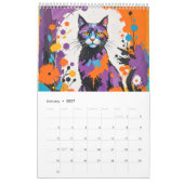 Chats cubistes – Calendrier d'art (Jan 2027)