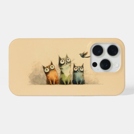 Chats Curieux – L'Art Fantaisiste de Chat (Verso Horizontal)