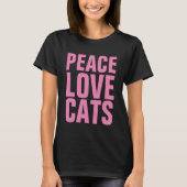 CHATS D'AMOUR DE PAIX T-shirts CAT (Devant)