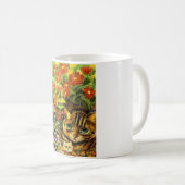 Chats dans la tasse d'art, par Louis Wain (Devant droit)