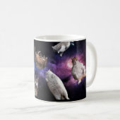 Chats dans la tasse de l'espace (Devant droit)