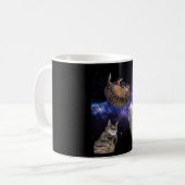 Chats dans la tasse de l'espace (Devant gauche)